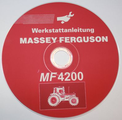 Werkstatthandbuch Massey Ferguson Schlepper MF 4200 Serie