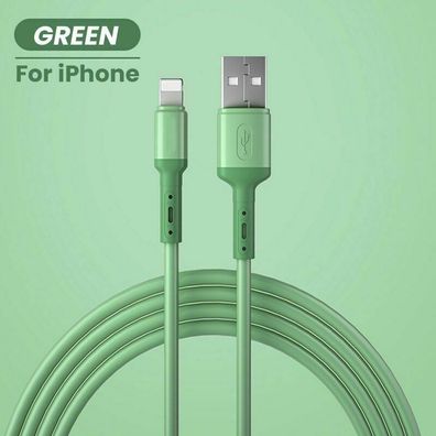 Bunte USB Kabel für Apple iPhone Schnelle Daten lade Ladekabel Kabel Lightning