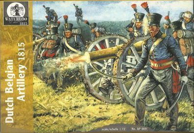 Waterloo 1815 - 009 - Dutch Belgian Artillery - 1:72