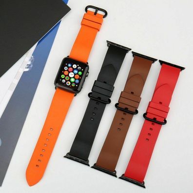 Sportband Armband Silicon Farben Sportband für ALLE Apple Watch Series
