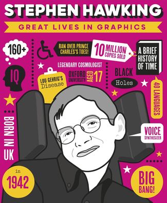 Great Lives in Graphics: Stephen Hawking, Button Books