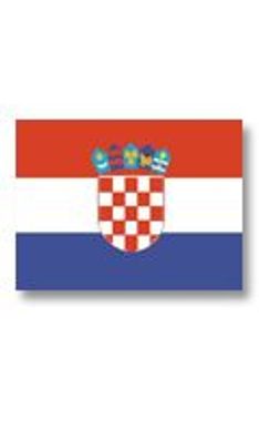Kroatien Flagge Croatia 20 x 30 cm Gastlandflagge Länderflagge nautische Fahne