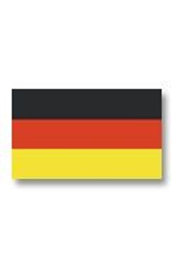 Deutschland Flagge Germany 20 x 30 cm Länderflagge nautische Fahne