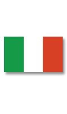 Italien Flagge Italy 20 x 30 cm Gastlandflagge Länderflagge nautische Fahne
