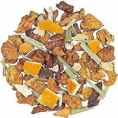 100g Bio Früchtetee Orange Ingwer mild aromatisiert