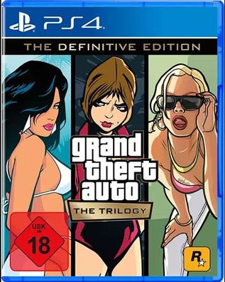 GTA Trilogy PS-4 Definitive Edition - Take2 - (SONY® PS4 / Sammlung)