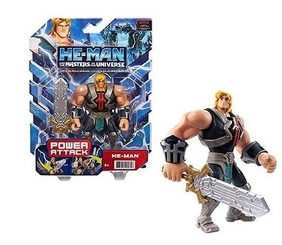 He-Man MOTU Actionfigur ca. 13,5 cm Power Attack - He-Man mit Schwert