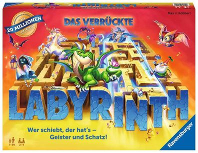 Das verrückte Labyrinth - Spieleklassiker Familienspiel ab 7 Jahren