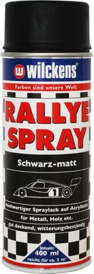 Wilckens Rallye Lackspray Spraydose Sprühlack Autolack Car Styling Color Schwarz Matt