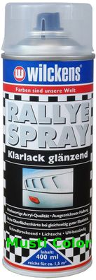 Wilckens Rallye Lackspray Sprühlack Autolack Car Styling Klarlack Farblos Glänzend
