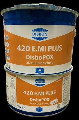 Caparol Disbon DisboPOX 420 E. MI PLUS 2K-EP-Grundierung 5 kg transparent