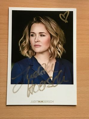 Autogrammkarte - JUDITH Hoersch - Schauspielerin - orig. signiert #1299