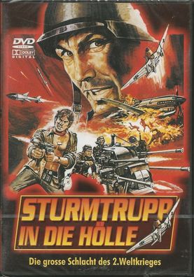 Sturmtrupp in die Hölle - Kriegsfilm von 1977 DVD - USK 16 - Neu & Verschweisst