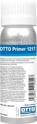 OTTO Primer 1217 100 ml Der Silikon-Kunststoff-Primer Grundierung Für Ottoseal
