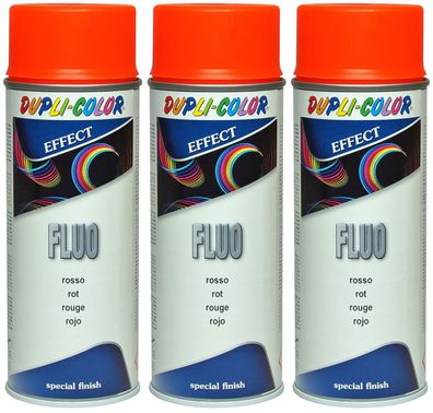 3x400ml Lackspray Markierungsspray Markierlack Forstspray Signalfarbe Spraylack Rot