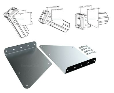 Daken WH531 - Winkelhalter 30°/60° -Verzinkt