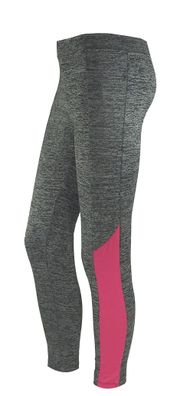 Damen Leggings Yoga Fitness Leggins Jogging Trainingshose Sporthose Hosen grau