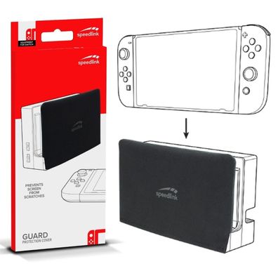 Speedlink SchutzHülle Case Cover Pad für Nintendo Switch Konsole LadeStation