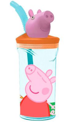 Stor 48666 Peppa Pig 3D Trinkbecher 360ml Becher Cup