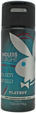 Playboy Endless Night For Him Deodorant Spray 150ml