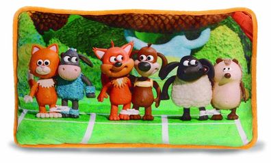 Nici 36488 Kissen rechteckig Timmy das Schäfchen Sportwettkampf 43x25cm Plüsch