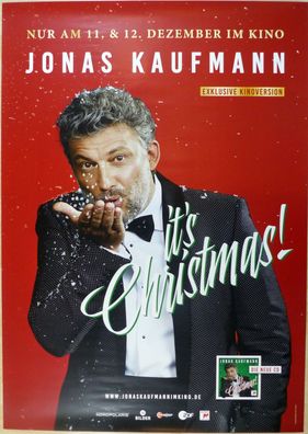 Jonas Kaufmann: It´s Christmas! - Original Kino-Plakat A0 - Filmposter