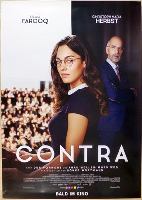 Contra - Orig. Kinoplakat A0 - Nilam Farooq, Christoph Maria Herbst - Filmposter