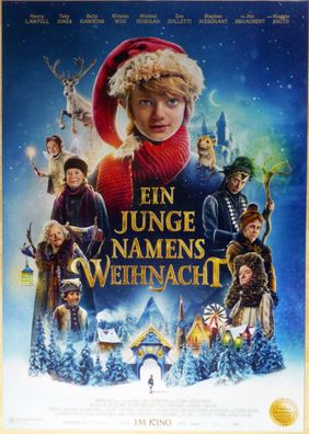 Ein Junge Namens Weihnacht - Original Kinoplakat A1 - Sascha Grammel - Filmposter