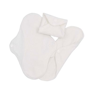 ImseVimse Cloth Pads Active waschbare Stoffbinden 3er-Set Panty Liners Slipeinlage...