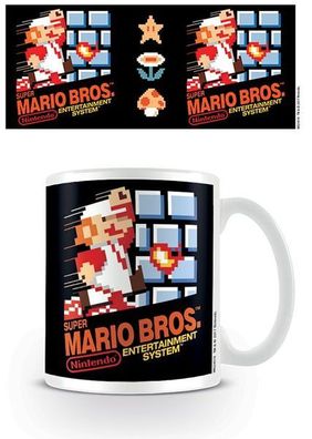 Nintendo Super Mario Bros. Kaffeetasse 320ml Tasse Keramiktasse Mug Cup