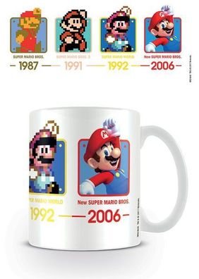 Nintendo Super Mario Kaffeetasse 320ml Tasse Keramiktasse Mug Cup