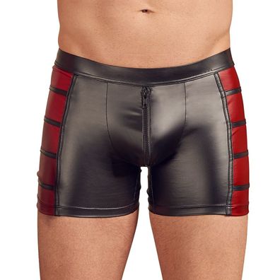 Sexy Herren Pants M L XL 2XL mit Zip 2-farbiger Mattlook Shorts Club "Sterling" C23