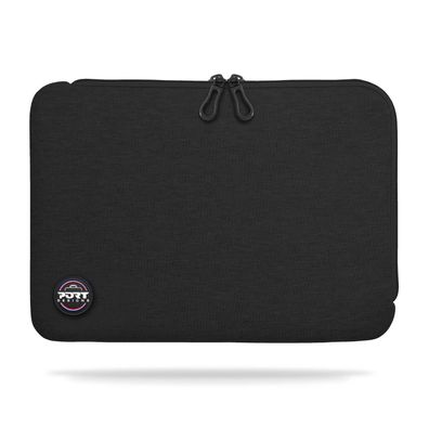 PORT Designs Torino II Cotton Neoprene Sleeve für 10 - 12 Zoll Notebooks - schwarz