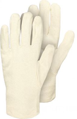 Baumwolljersey-Handschuh Gr. 10 (6 Paar)
