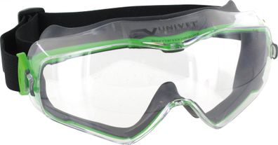UNIVET Vollsichtbrille klar für Halbmaske