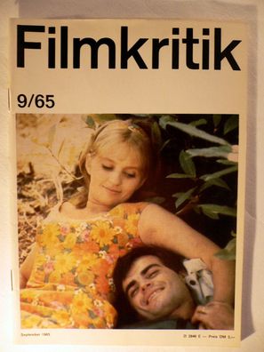 Filmkritik - Filmzeitschrift Ausgabe 09/1965