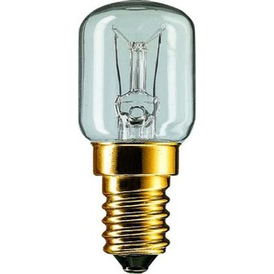 Philips Backofenlampe 25W kl Practitone E E14 230-240V Ø25x57mm 104mA stoßfest