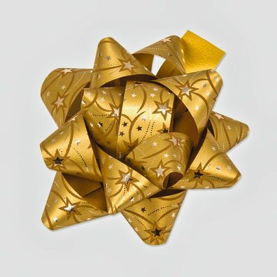 Plastiktragetaschen braun gold ornament 22 x 32 cm Abreißer Abverkauf 