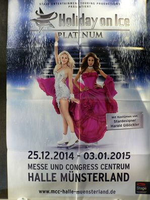 Holiday On Ice - Platinum - 25.12.14-03.01.15 - Veranstaltungs-Poster A1-40