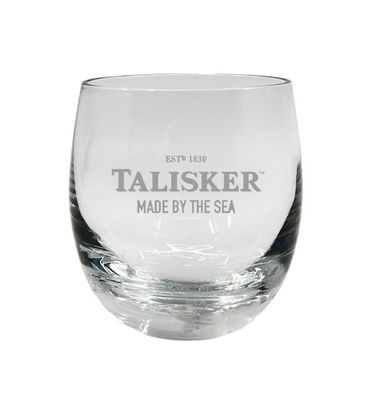 Ein Talisker - Rocking Glas - für Singel Malt Whisky