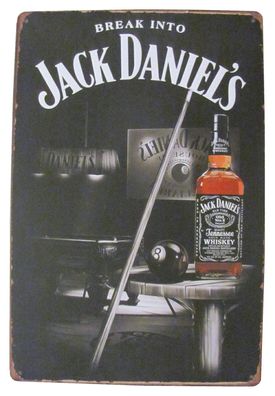 Jack Daniel´s - Blechschild 30 x 20 cm - Motiv 03