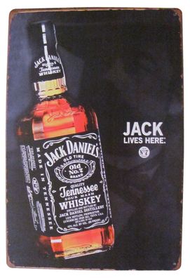 Jack Daniel´s - Blechschild 30 x 20 cm - Motiv 09