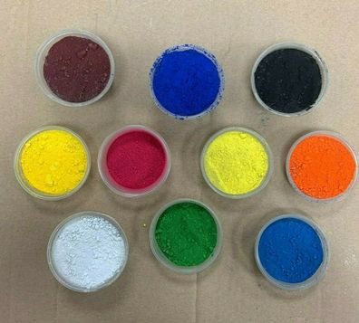 Farbpigmente Pigment Pigmentpulver Trockenfarbe Oxidfarbe Farbpulver Farbpigment