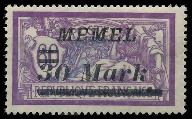 MEMEL 1922 Nr 115 postfrisch X41EAF6