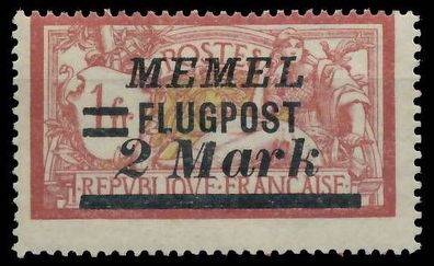 MEMEL 1922 Nr 102II ungebraucht X425B66