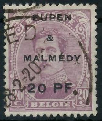 Belgische BES.-POST EUPEN Malmedy Nr 4 postfrisch X42D28E