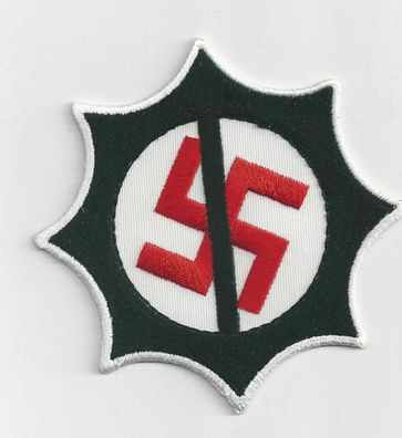 Anti Nazi gestickter Aufnäher Embroidered Patch zum aufbügeln oder aufnähen Neu!