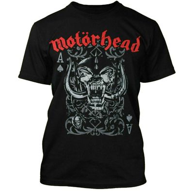 Motörhead Playing Card T-Shirt 100% offizielles Merch Neu-New