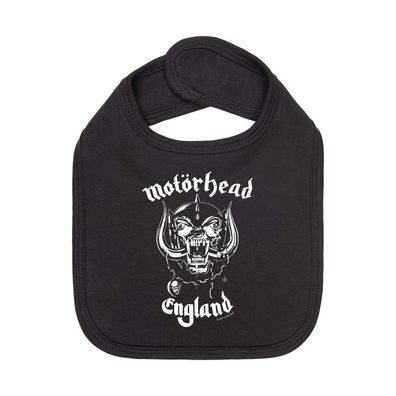 Motörhead England - Baby Lätzchen 100% Bio Baumwolle-Organic