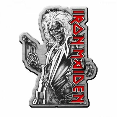Iron Maiden Killer Anstecker-Pin aus Metall Offiziell lizensiert